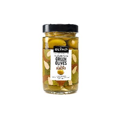 Olymp green olives with almond