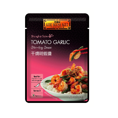 stir-fry tomato-garlic