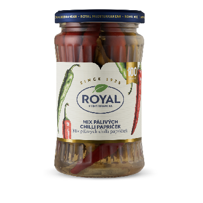 Royal mix pálivých chilli papričiek