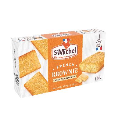 St. Michel Brownies biela čokoláda