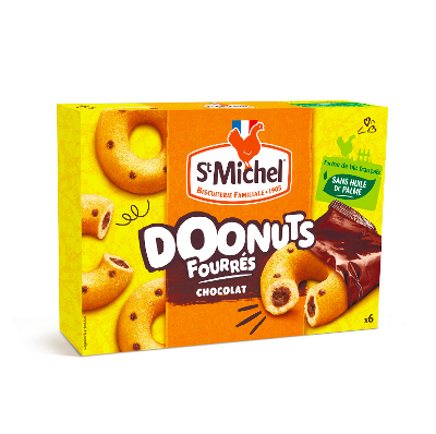 St. Michel Donuty plnené čokoládou