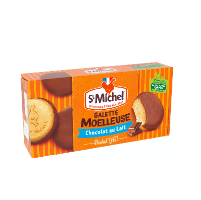 St Michel mäkké galetky s mléčnou čokoládou