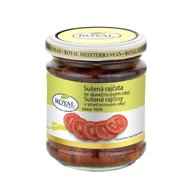 Royal Sušené paradajky v slnečnicovom oleji