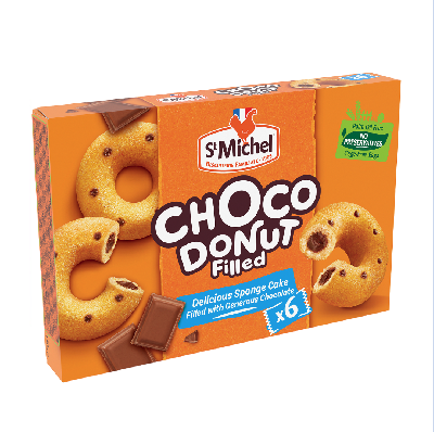 St Michel Choco Donuty plnené čokoládou