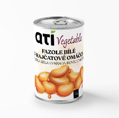ATI Vegetable Fazuľa biela v paradajkovej omáčke