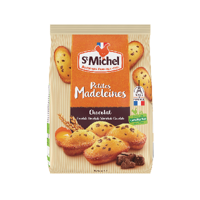 St. Michel mini madlenky s kúskami čokolády