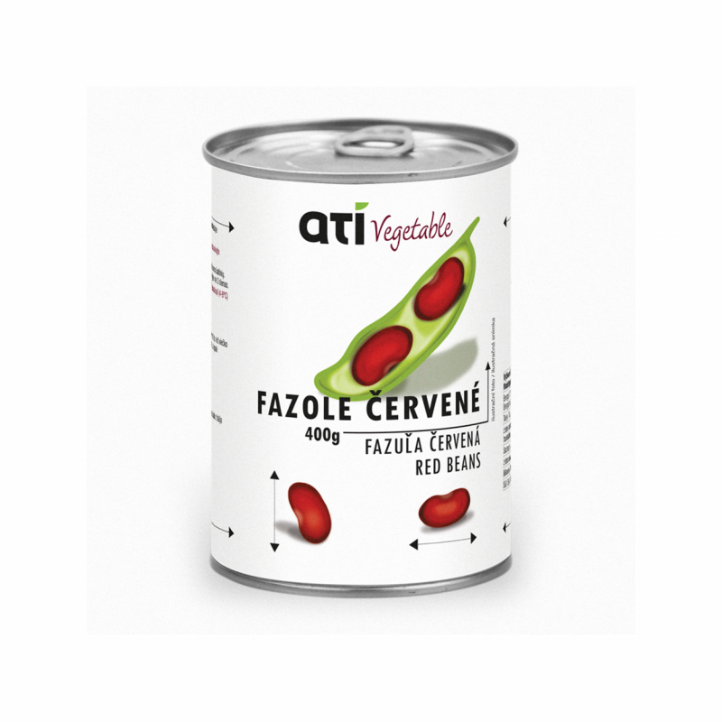 ATI Vegetable fazuľa červená