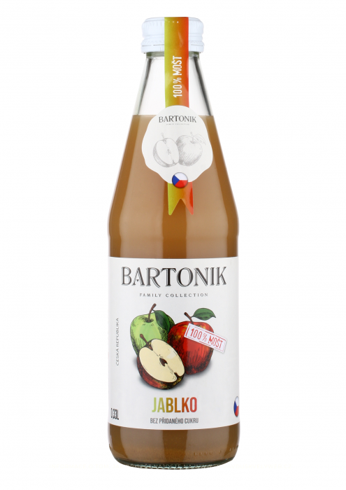 Bartonik Mušt Jablko 330 ml