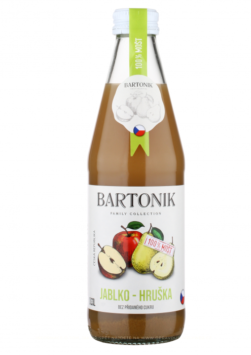Bartonik mušt jablko-hruška 330 ml